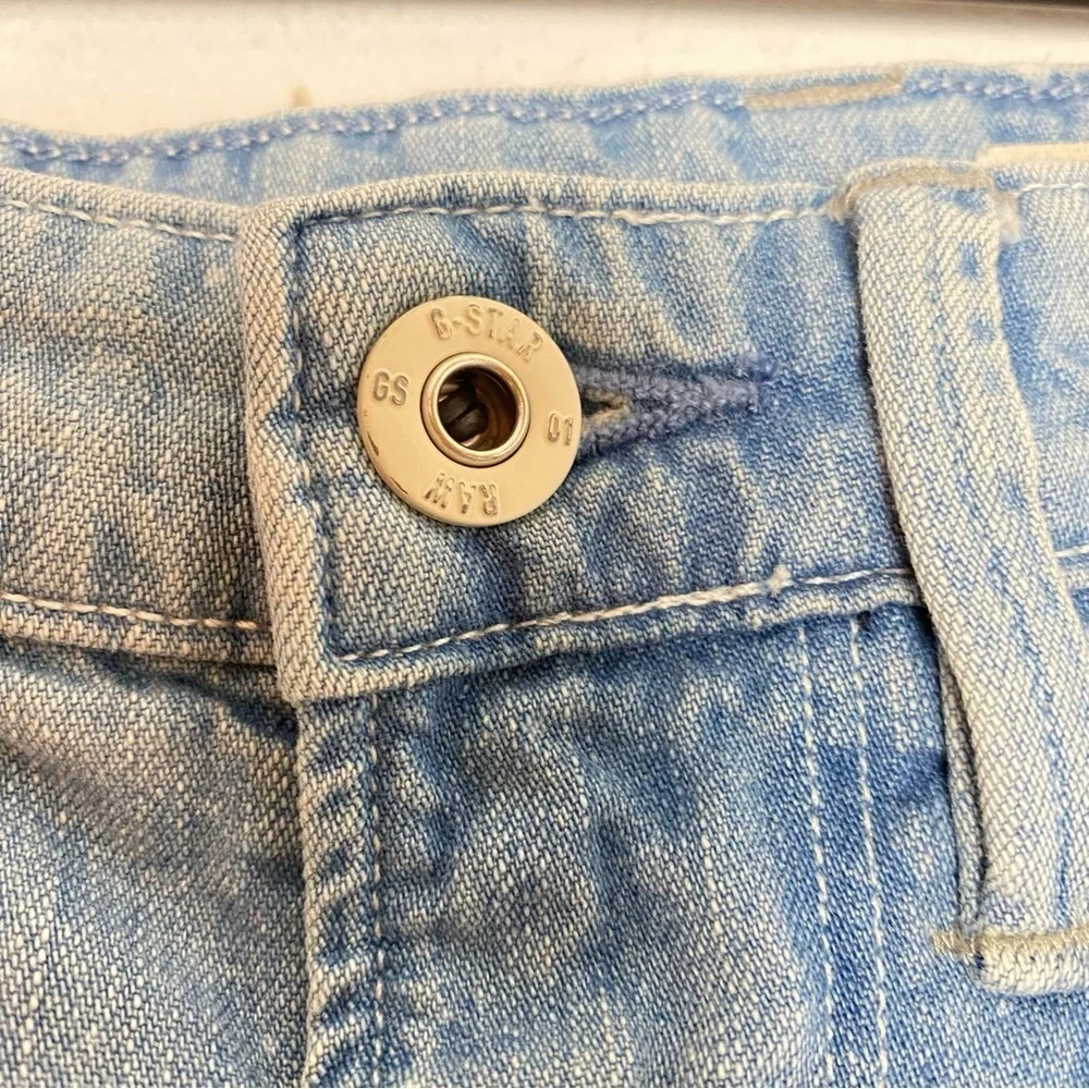 GStar Lintell High Dad Jeans Womens Size 8 Waist 29 G-Star Raw Restored Denim